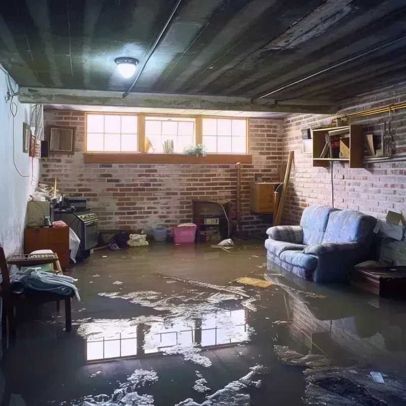 Flooded Basement Cleanup in Westwood, MI